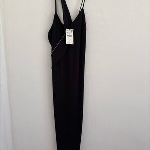 Zara Strapless Black Dress